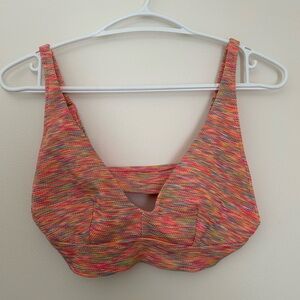 Aerie Multi Colour Bikini Top